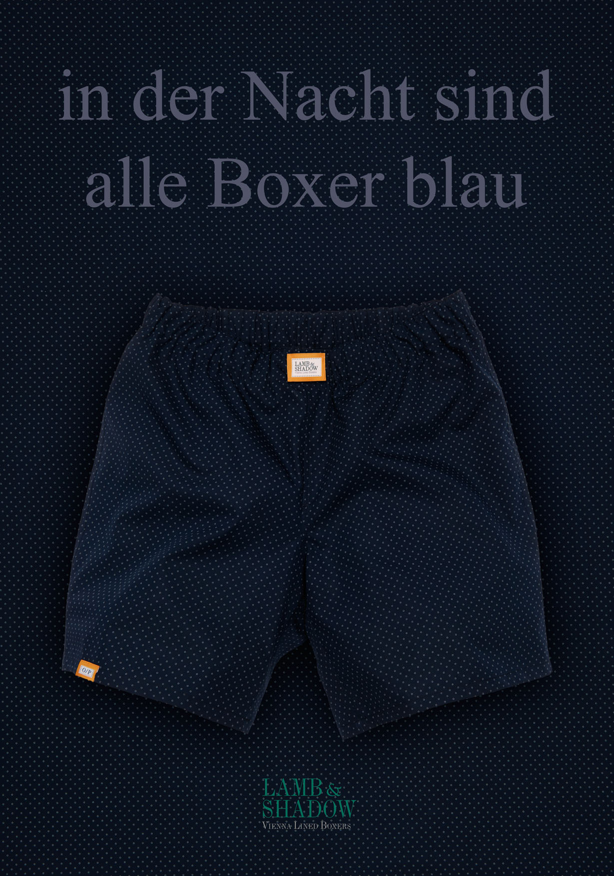 Boxer Blau